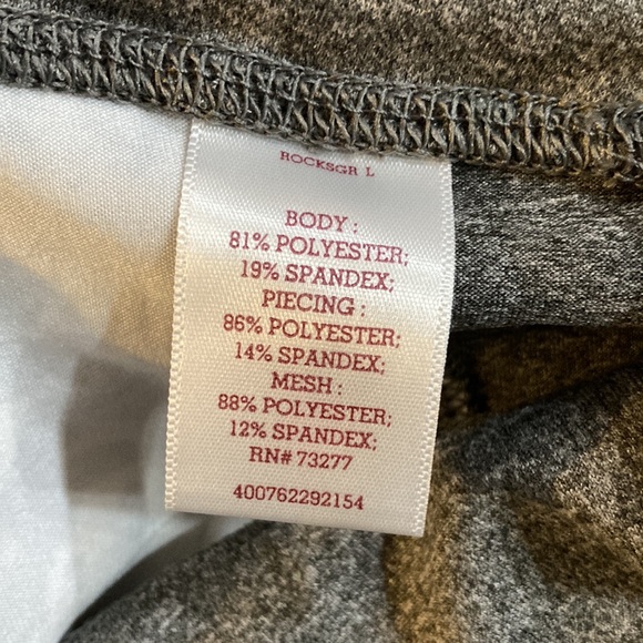 SO gray yoga high rise legging size large - Picture 5 of 5